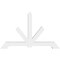 Ekena Millwork Vanguard Architectural Grade PVC Gable Bracket, 60"W x 37 1/2"H x 4"D x 4"F, 15/12 Pitch GBP060X38X0404VAN00 - alternate 4